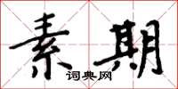 周炳元素期楷书怎么写
