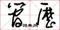 刘少英简历草书怎么写