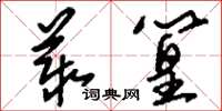 刘少英丛篁草书怎么写