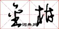刘少英金柑草书怎么写