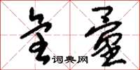刘少英全量草书怎么写