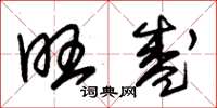 朱锡荣旺盛草书怎么写