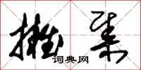 朱锡荣拥集草书怎么写
