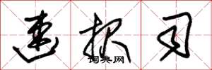 朱锡荣速报司草书怎么写