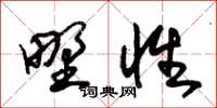 朱锡荣野性草书怎么写