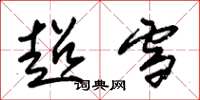 朱锡荣超雪草书怎么写