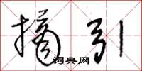 王冬龄摘引草书怎么写