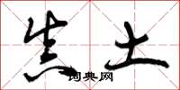 曾庆福真土草书怎么写