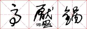 王冬龄高压锅草书怎么写