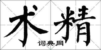 翁闿运术精楷书怎么写
