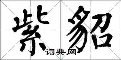 翁闿运紫貂楷书怎么写