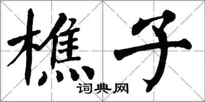 翁闿运樵子楷书怎么写