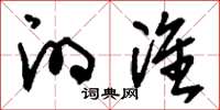 刘少英的准草书怎么写