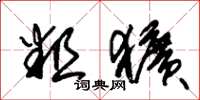 朱锡荣粗犷草书怎么写