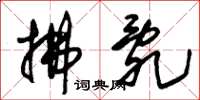 朱锡荣拂乱草书怎么写