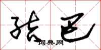 朱锡荣结巴草书怎么写