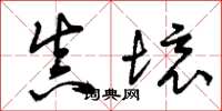 曾庆福真境草书怎么写