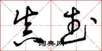 曾庆福真武草书怎么写