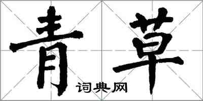 翁闿运青草楷书怎么写