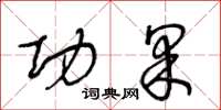 王冬龄功果草书怎么写
