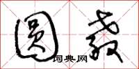 王冬龄圆教草书怎么写