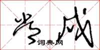 王冬龄常戍草书怎么写
