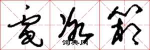 刘少英电冰箱草书怎么写