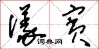 刘少英仪宾草书怎么写