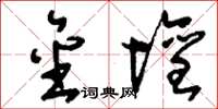 刘少英金坛草书怎么写