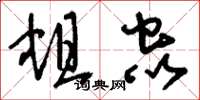 刘少英蛆虫草书怎么写