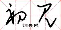 刘少英初见草书怎么写
