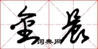 朱锡荣金晨草书怎么写