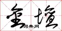 朱锡荣金坛草书怎么写