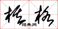 朱锡荣棋格草书怎么写