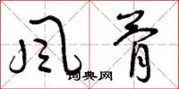 曾庆福风骨草书怎么写