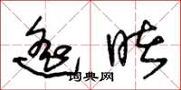 朱锡荣遥睹草书怎么写