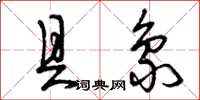 曾庆福具象草书怎么写