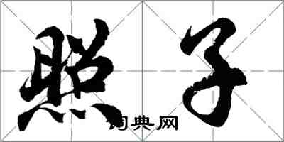 胡问遂照子行书怎么写
