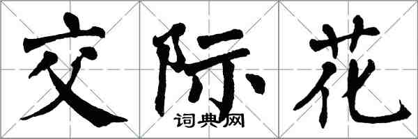 翁闿运交际花楷书怎么写