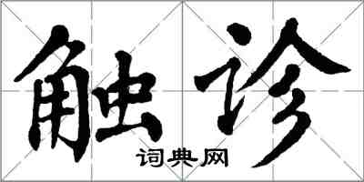翁闿运触诊楷书怎么写