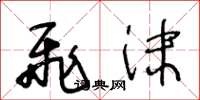 王冬龄飞沫草书怎么写