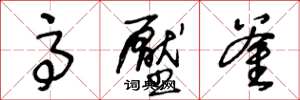 王冬龄高压釜草书怎么写