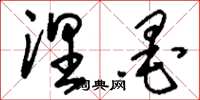 刘少英涅墨草书怎么写