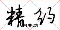 段相林精约行书怎么写