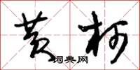 朱锡荣黄柯草书怎么写