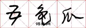 朱锡荣五色瓜草书怎么写