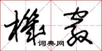朱锡荣机窍草书怎么写