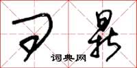 朱锡荣问鼎草书怎么写