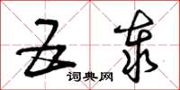 曾庆福五泰草书怎么写