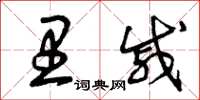 曾庆福里戚草书怎么写